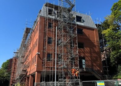 A different example of Commercial Scaffolding that Atlas Scaffolding Limited have erected.