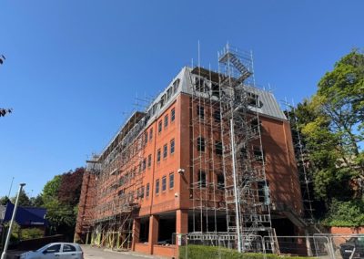 An example of Commercial Scaffolding that Atlas Scaffolding Limited have erected.