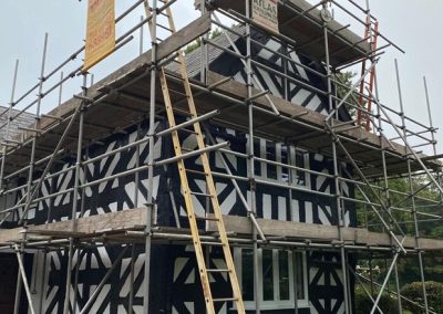 An example of residential scaffolding.